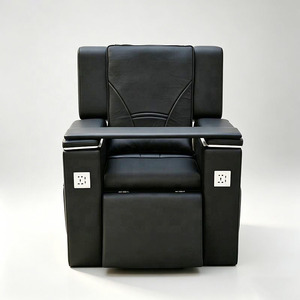 Fauteuil de pédicure et de massage portable sans tuyauterie, inclinable, à angle réglable, sans pompe, pour salon de manucure - Product Image 3