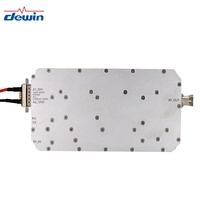 Module GaN haute puissance Dewin DW-PA-100W 100W, source de signal numérique LoRa 100-400 MHz, amplificateur de puissance RF pour drone de sécurité UAV