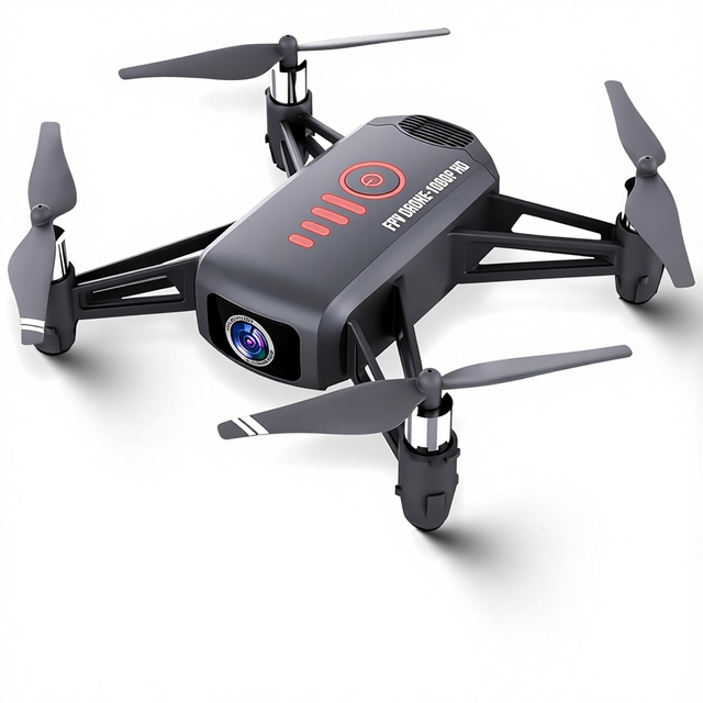 Kids 8-12 Plastic FPV Mini Drone Camera 1080P Altitude Hold Headless Mode 360Flip Gravity Control 2 Batteries Selfie 3 Speed