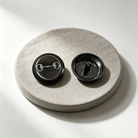 Boutons en alliage de zinc écologiques CF, vente en gros, accessoires de mode en métal personnalisés pour vêtements, fabricant