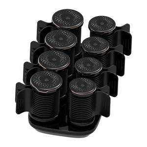 Herstellung Großhandel Haarlockrollen Rollen Selbstgriff Haarlockrollen-Set 8-teilig professionelle Haarlockrollen mit Clip <span class=keywords><strong>Salon</strong></span>-Styling - Product Image 3