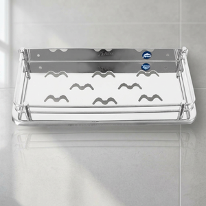Étagère M 437 SS Marwel 5*12, Étagère de rangement en acier inoxydable M 437 5×12 pouces, Étagère de salle de bain M 437 SS 5×12 pouces - Product Image 5