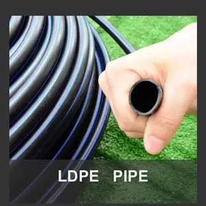 Hot sell farm irrigation 12mm 16mm pipe LDPE pipe PE pipe tube for automatic garden and and agricultural drip irrigation system