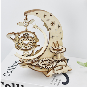 Giữa mùa hè đêm sao <span class=keywords><strong>3D</strong></span> gỗ Câu Đố Dreamy handmade giáo dục đồ chơi cho trẻ em và người lớn tuổi 5-7 colorable ghép hình cho DIY vui vẻ - Product Image 5