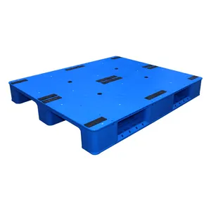 Solid Plastic Pallet Heavy Duty 1200*1000mm Food Grade Euro Palet Plastic Pallet For Chemical /Meat Storage