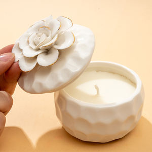 AIKUN fragranza di lunga durata purificante aria benefici eco-friendly ceramica vaso Aroma <span class=keywords><strong>candele</strong></span> <span class=keywords><strong>per</strong></span> decorazioni <span class=keywords><strong>per</strong></span> la casa e set regalo - Product Image 5