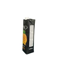 Emballage en papier éponge aseptique personnalisé de haute qualité pour estampage de feuille de 1mm d'aliments liquides/accent imprimé comprenant un dossier de jus