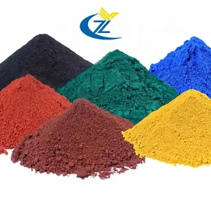 Concrete Dye Iron Oxide Pigments Multiple Colors Iron Oxide Red/Yellow/Blue/Green/Black