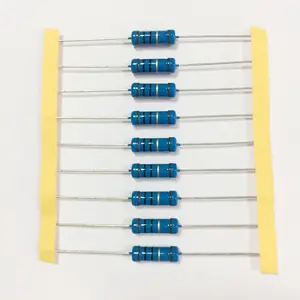 Tamanho pequeno 3WS 15.5*5mm do resistor funcional do filme do metal do resistor 2W