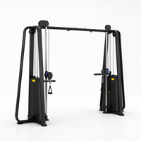 Appareil de musculation professionnel à double poulie réglable pour exercices de triceps et biceps (Big Fly)