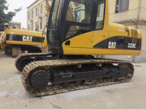 Excavadora de orugas 312D 320B 320C 320D 325BL 325DL 330D usada, 20 toneladas, incluye bomba de motor, caja de cambios, excavadora anfibia 336D - Product Image 6