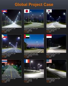 Luces de calle solares integradas con cámara CCTV para el hogar colorido de pared trasera Lp65 vatios Post <span class=keywords><strong>Mampara</strong></span> tipo de alarmas - Product Image 5