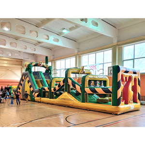 Parcours d'obstacles gonflable vertical géant pour usage commercial - Product Image 5