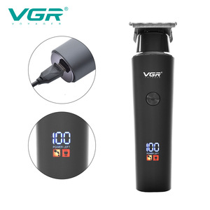 Vgr937 Cortadora de Pelo LCD Profesional para Salón, para Peinar Cabello Graso, Recortadora con Cuchillas de Acero Inoxidable Lavables V-937 de Calidad Profesional - Product Image 3
