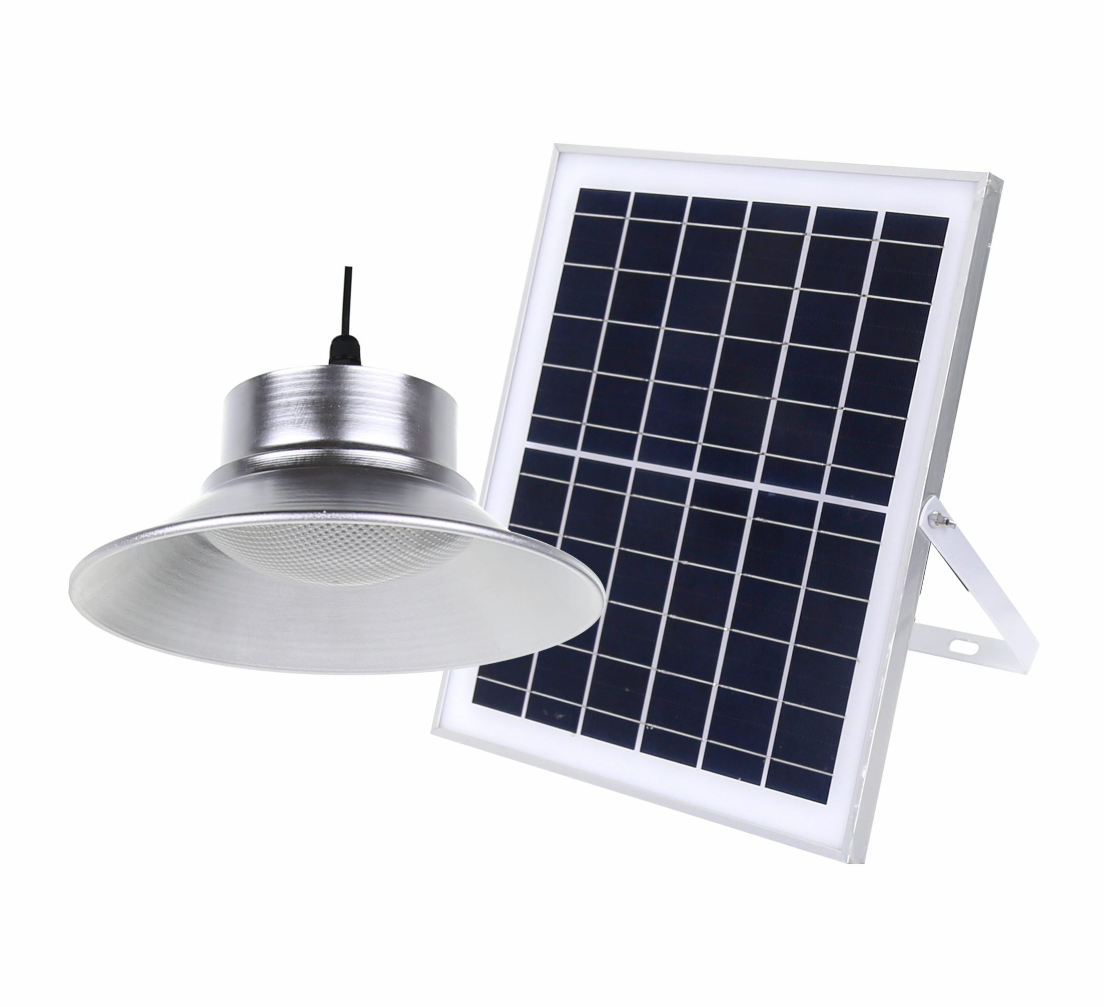 50W 100W 6000MAH 12000MAH tricolor dimming outdoor lighting ufo solar high bay light