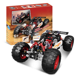 Red Devils Climbing Car 2,4G Bloques de construcción de rompecabezas de plástico remoto con programación de vapor Modo de ruta Modo de giroscopio Cuatro canales - Product Image 1