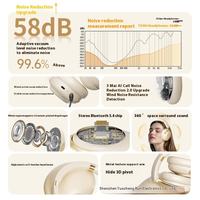 Casque Bluetooth pliable léger, résistant à la transpiration, casque sans fil de sport, ANC