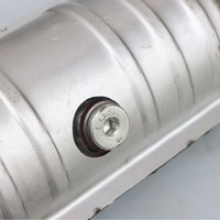 Kit de convertisseur catalytique universel à trois voies avec boîtier en acier inoxydable, purificateur d'échappement, tuyau de branche d'échappement et silencieux pour OLIVER
