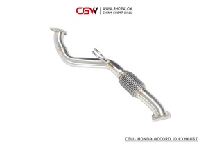 ท่อไอเสียแบบแอคทีฟซาวด์ ราคาโรงงาน สำหรับ Honda Accord 1.5T ปี 2018 พร้อมท่อลง - Product Image 2