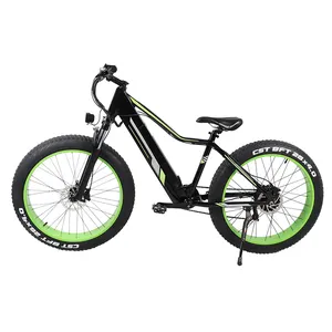 Kinoway 2023 Aluminum Alloy Frame E Bike Mtb 26 Inch Adult Electric Fat Tire Bike With 21 Speed Gear