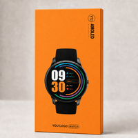 Boîte en papier personnalisable en deux parties pour l'emballage de montres intelligentes, couleur personnalisée et logo imprimé pour la promotion de la marque
