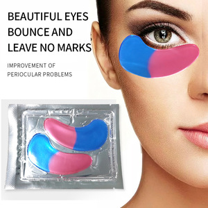 Patchs hydrogel bicolores hydratants pour les yeux, réduisent les cernes, masque pour les yeux au collagène pour raffermir - Product Image 1