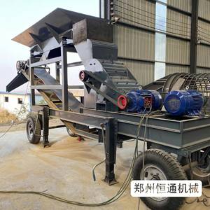 Mobiler motor getriebener zweistufiger PC1000 * 1000-Brecher, Kiesel-Schiefer-Schlacken schlacken-Bau abfall brecher - Product Image 3