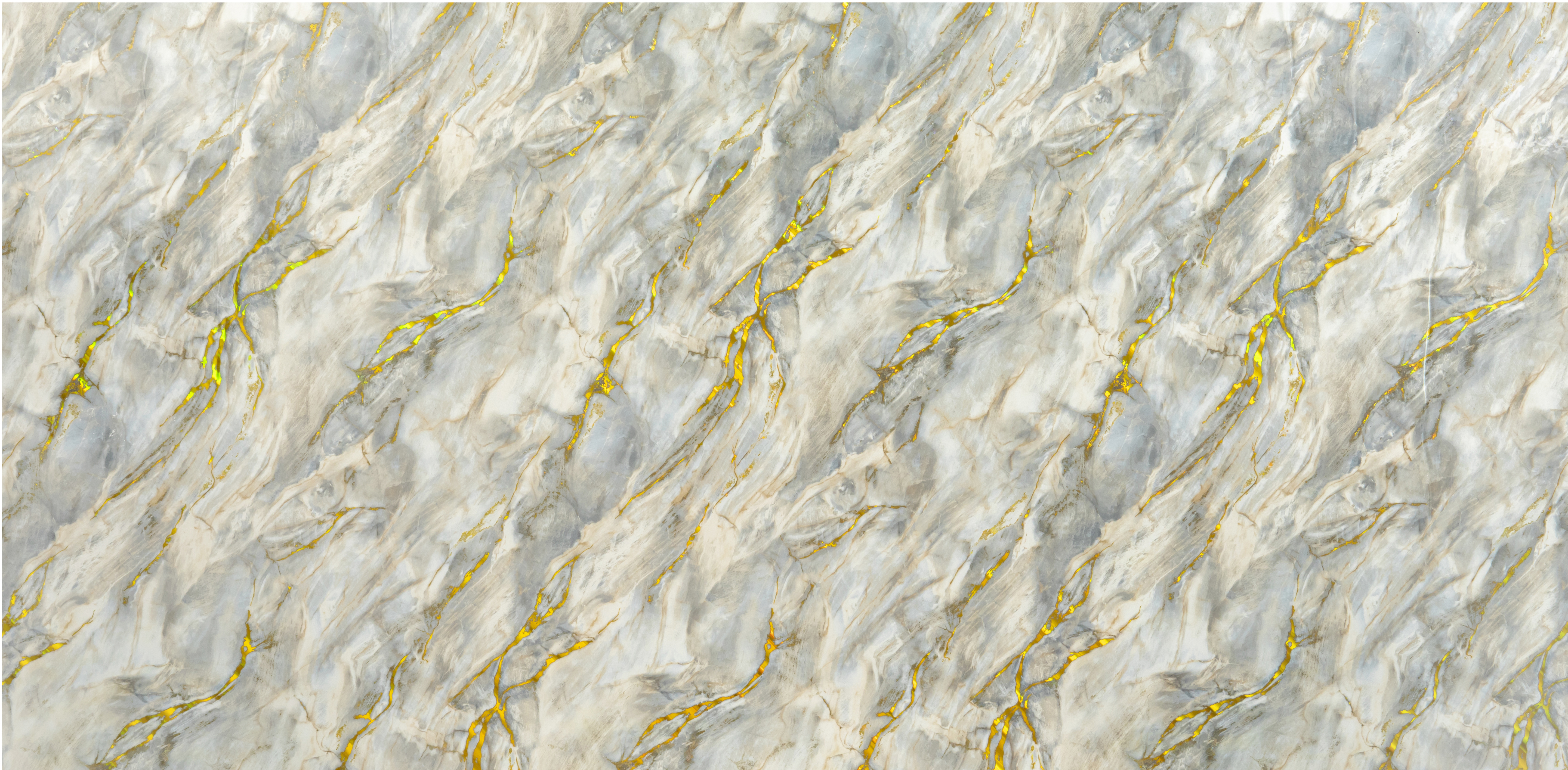 Marbre craquelé doré Kintsugi