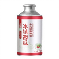 Bière artisanale chinoise Kingstar Iced Watermelon Premium, 4,1% d'alcool, goût naturel, légère, aux herbes et aux épices, pasteurisée, 1L*6 bouteilles