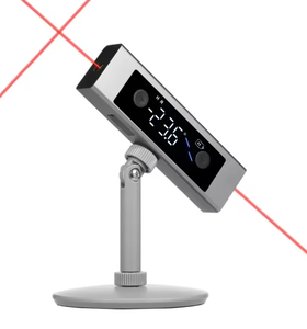 Dual Laser Protractor Angle Finder LCD Display Industrial Lithium Battery Self-Leveling Construction Woodworking <b>Measuring</b> <b>Tool</b> - Product Image 1