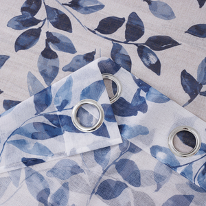 Vente <span class=keywords><strong>en</strong></span> gros Rideaux et cantonnières <span class=keywords><strong>en</strong></span> papier transparent à motifs de feuilles d'<span class=keywords><strong>organza</strong></span> imprimés numériquement pour la maison, le salon et les fenêtres - Product Image 6