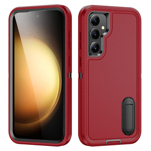 Nueva Funda Híbrida 3 en 1 para Teléfono con Parachoques para <span class=keywords><strong>Samsung</strong></span> S23 S24 S25 S26 Ultra Plus, Cubierta Trasera - Product Image 4