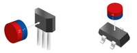 CONNTE KTH5641 CMOS Ratio-Metric Linear Hall Effect Switch 2.8-6V Tegangan Lebar 4 Sensitivitas Detektor Arus Posisi Magnetik