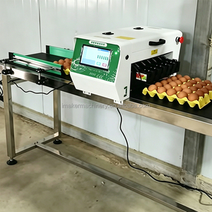 Imprimante jet d'encre industrielle pour œufs, machine d'impression sur œufs en acier inoxydable 304 pour l'impression <span class=keywords><strong>de</strong></span> codes QR à l'encre <span class=keywords><strong>comestible</strong></span> - Product Image 1