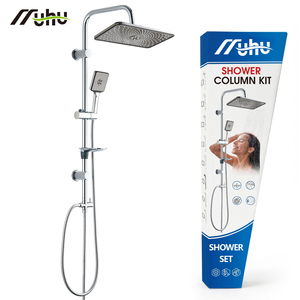 Set Doccia Termostatico in Acciaio Inox con Soffione a Pioggia e Cascata, <span class=keywords><strong>Acquisto</strong></span> all'Ingrosso dal Produttore - Product Image 2