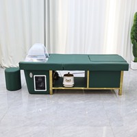 Lit de lavage thaïlandais moderne 2-en-1 avec spa pour les pieds, multifonctionnel pour salon et salle de bain par Luxmars