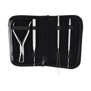 Kit de pinces à extensions de cheveux en acier inoxydable professionnel de haute qualité SEVMEK SURGICAL SS-HEPK-0017 - Product Image 3