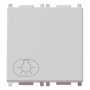 Push <b>Button</b> Switch 1P <b>NO</b> 10A 2M Silver Light Control - Product Image 1
