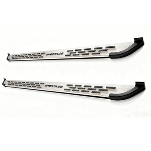 JOESHIER Luxury Full Set Aluminum Alloy Off-Road Side <b>Steps</b> Running <b>Board</b> for KIA SPORTAGE 2022+ Screw Fixing - Product Image 4