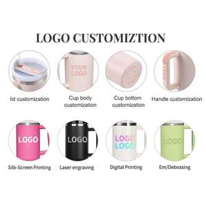 कारखाने थोक कस्टम लोगो स्टेनलेस स्टील इन्सुलेट पाउडर लेपित 20 औंस कार यात्रा टंबलर कप मग कॉफी के लिए ढक्कन के साथ - Product Image 4