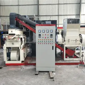 Perlindungan lingkungan Qd-600s Granulator kabel listrik kawat tembaga mesin daur ulang dijual