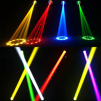 Nouvelle tête mobile à faisceau Sharpy 380W à double prisme RGB avec bande LED pour mariage, DJ, discothèque