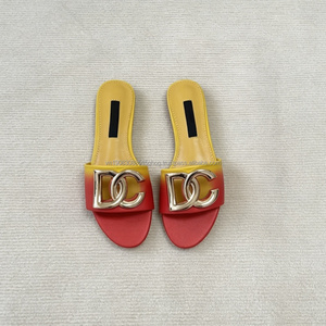 Sandales plates d'été de luxe pour femmes, style coréen, à bout ouvert, pour l'extérieur, nouvelle collection 2026 - Product Image 3