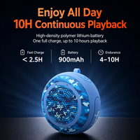 Haut-parleur Bluetooth 5.0 portable mini de haute qualité, étanche IPX7, son stéréo 3D, connexion double haut-parleur TWS, flottant sur l'eau