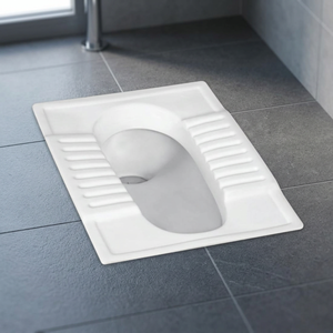 Orissa PAN squatting ห้องน้ำเซรามิก WC กับดักสุขภัณฑ์กระทะนั่งยองเซรามิค - Product Image 2