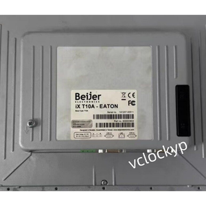 SCREEN DAMAGE BEIJER <b>ELECTRONICS</b> IXT10A TOUCH SCREEN HMI <b>Used</b> - Product Image 2