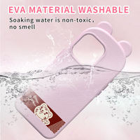 HGD Cute EVA Mini Mouse 2024 Étui de téléphone portable simple pour iPhone 11 12 13 14 15 16 Pro Max X Xs Xr Coque antichoc