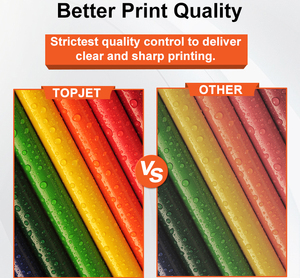 Topjet số lượng lớn phổ Refill in nhuộm mự<span class=keywords><strong>c</strong></span> màu Chai Tương thích cho espon Canon Hp anh em Hộp mự<span class=keywords><strong>c</strong></span> máy in phun - Product Image 4