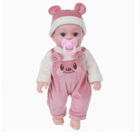 Poupée bébé réaliste de 30 cm, poupée apaisante en vinyle souple, jouet bébé de simulation réaliste pour filles, cadeau compagnon de jeu pour enfants