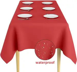 Disposable Plastic 2023 Hot Sale Colorful Tablecloth Round waterproof TableTable Cloth